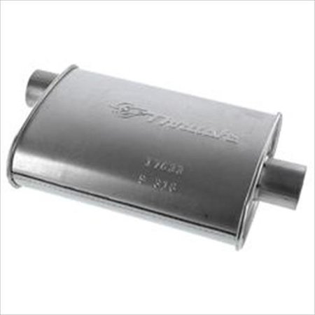 DYNOMAX Dynomax 17633 Thrush Hush Super Turbo Muffler D22-17633